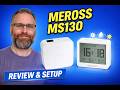 Meross MS130 Temperature & Humidity Sensor Review, Matter, Apple Home, Aqara & Home Assistant Setup