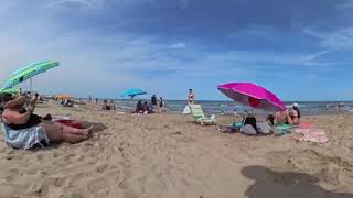 Żywa Wycieczka Po Plaży Benidorm Vr 360 Alicante 8K Lato 2025