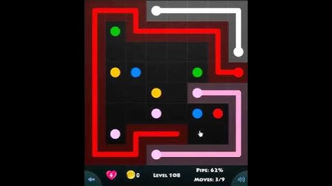 GREEN PACK LEVEL 108 - FLOW GAME ON FACEBOOK Connect the dots