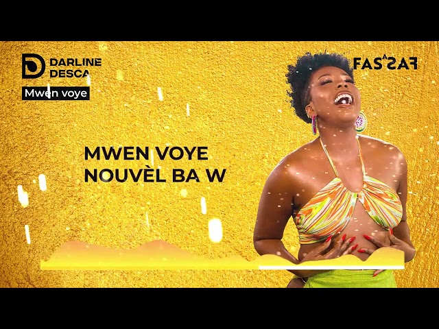 DARLINE DESCA - MWEN VOYE Official Lyrics Video class=