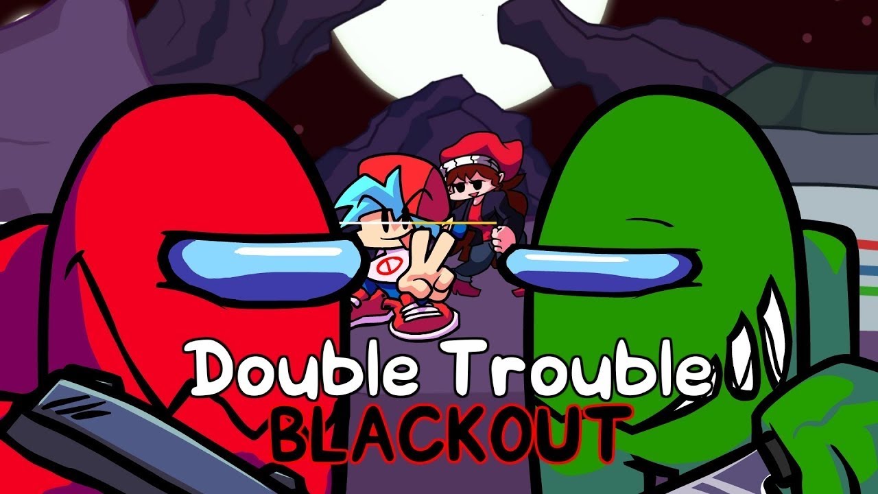 Beat Battle Fnf Double Trouble Betrayal Black Out Vs Imposter Full Combo Youtube
