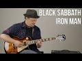 Iron Man Guitar Lesson - Black Sabbath - Ozzy - How to Play on Guitar - Rock