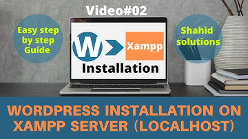 How to install WordPress on localhost xampp server Urdu/Hindi | Step by Step Guide