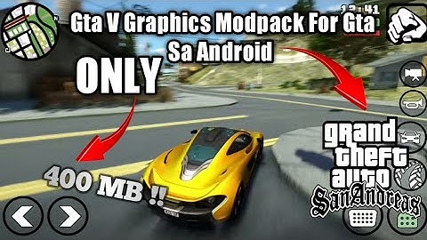Gta V Graphics Modpack For Android this mod is working Devices 2023