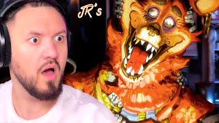 ФНАФ ВЫГЛЯДИТ СТРАШНО АНИМАТРОНИКИ НОВЫЙ FNAF JRs, jrs 2 серия  безумный фокси.