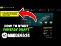 Madden 24 - How To Start Franchise With Fantasy Draft