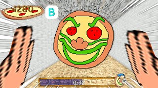 Pizza Tower But Its In Baldis Basics Is Amazing