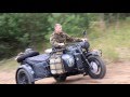 BMW R75 fahrt durch's Gelände Offroad