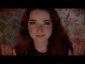 ASMR Unintelligible Whispers & Face Touches