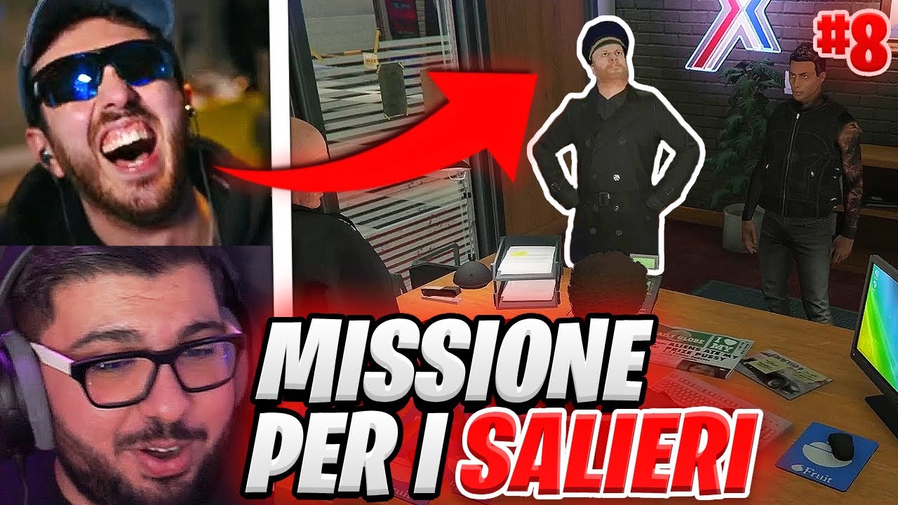 VELOX E DARIO VENGONO INGAGGIATI DAL SINDACO NOSTALGICO E DA PACHANKA... SALIERI ON FIRE - GTA RP #8