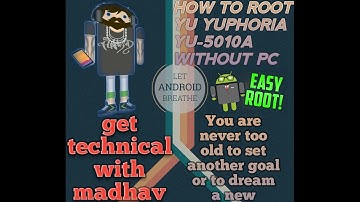 how to root YU5010A{yuphoria},install twrp without pc