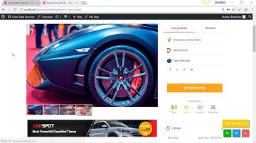 How to change Listing View in Downtown WordPress Directory Theme
