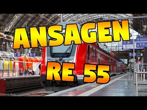 [Ansagen] RE 55 Frankfurt (Main) Hbf - Würzburg Hbf