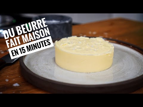 Comment faire du beurre dans un robot culinaire