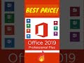 Microsoft office 2019 Professional plus Key Activation  genuine License key For Windows/mac #shorts