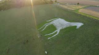 Devizes White Horse - Mavic 2 Pro 4K