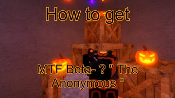 Roblox SCP Monsters Roleplay V.2 | How to get MTF Beta- ? Morph