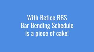 Bar Bending Schedule takes a Click with Retice BBS! screenshot 4