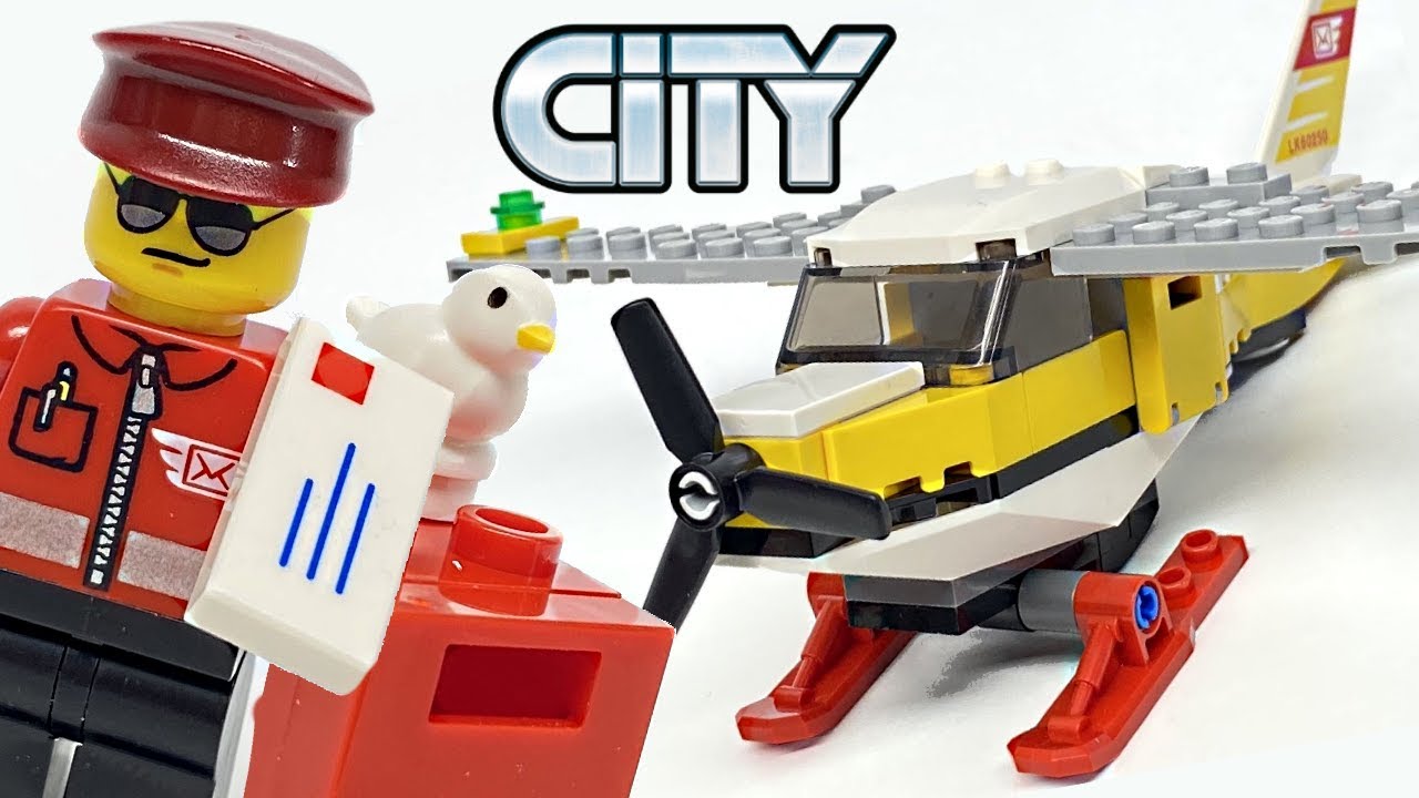 LEGO City Mail Plane review! 2020 set 60250! - YouTube