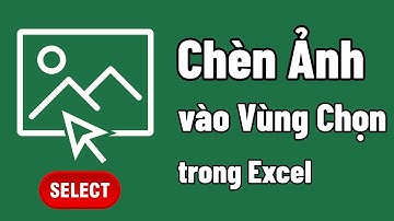 Chèn ảnh vào vùng chọn trong excel #myexcel