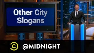 Steve Agee, Chris Cubas, Tom Lennon - Other City Slogans - @midnight with Chris Hardwick