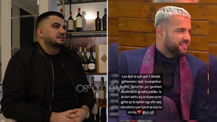Mbështeti Luiz Ejllin, Ermal Fejzullahu: Djalë artist, i takon fitorja - #Impact