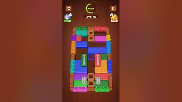 Wood Block Jam: LEVEL 121-125