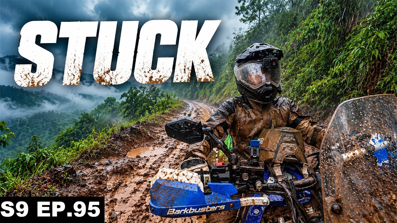I Got Stuck in Guatemala’s Worst Rainstorm 🇬🇹 S9 EP 95 | Pakistan to Americas Motorcycle Tour