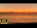 【海の音】4K 夕暮れ時の波の音でリラックスする1時間23分