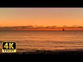 【海の音】4K 夕暮れ時の波の音でリラックスする1時間23分