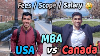 MBA in USA vs Canada! Why You Should Choose Canada?