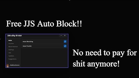 Jujutsu Shenanigans Script/Auto Block/Auto Counter/Auto Punsih FREEEE