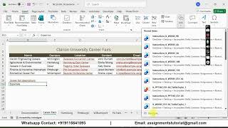 Full New Perspectives Excel 365 | Module 5: SAM Project B Clarion University Guide