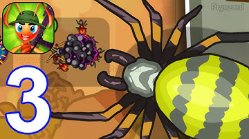 Age of Ants: Bug War Simulator - Gameplay Walkthrough Part 3 Tanker, Assassin, Archer Ant (Android)