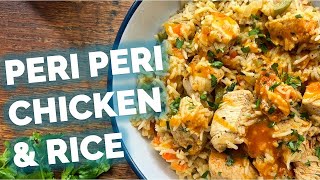 Simple One-Pot Peri Peri Chicken and Rice in 30 Minutes