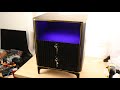 Lvsomt rgb nightstand with wireless charging station