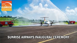 NEW INTRA-REGIONAL CONNECTIONS || SUNRISE AIRWAYS INAUGURATION || DOMINICA