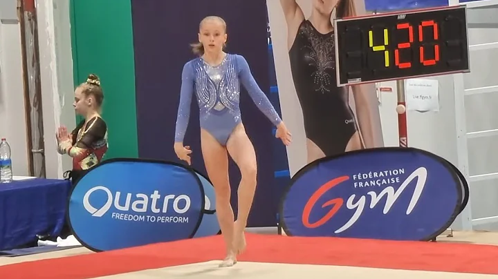 Elena COLAS (FRA) - 12 year old with HIGHEST Floor...