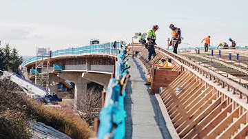 East Link construction reaches 50-percent completion milestone