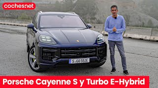 Porsche Cayenne S y Turbo E-Hybrid | Prueba / Test / Review en español | coches.net