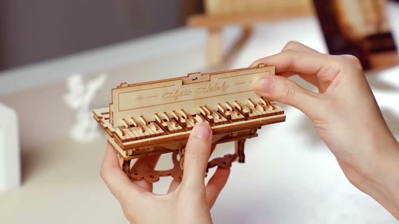 Kit de piano à faire soi-même, puzzle en bois 3D pour adolescents, kits de construction en bois, éducatif, à partir de 14 ans Kit de piano à faire soi-même, puzzle en bois 3D pour adolescents, kits de construction en bois, éducatif, à partir de 14 ans