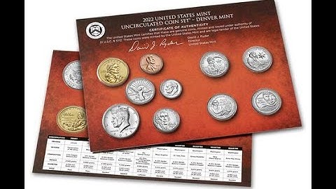 Are The 2022 US Mint Uncirculated Coin Sets Where This Year