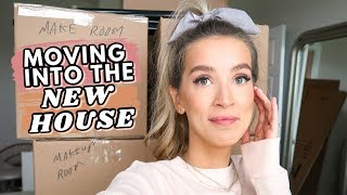 FINALLY MOVING INTO OUR NEW HOUSE + DECLUTTERING | leighannvlogs