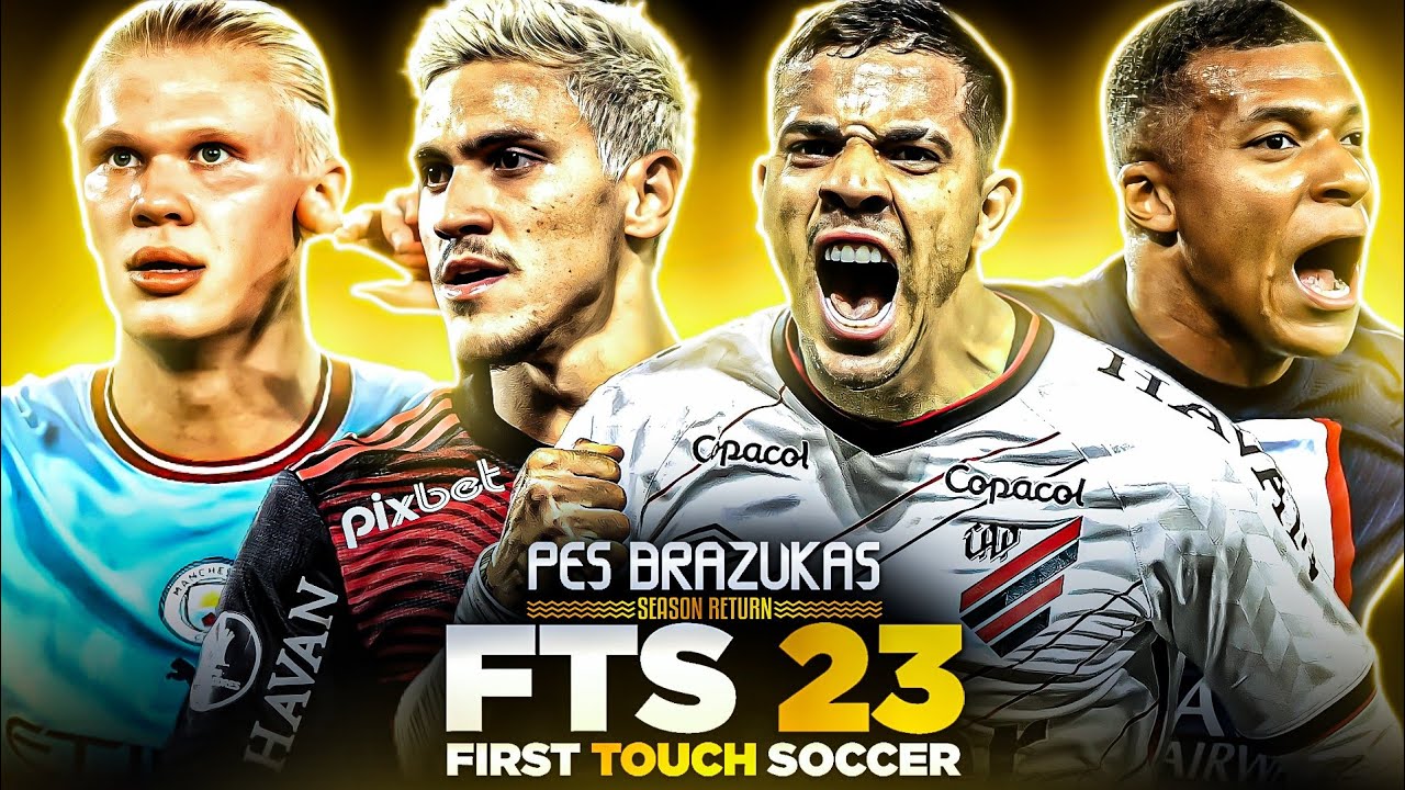 FTS 23 MOD PES BRAZUKAS SEASON RETURN COM NOVAS FACES REALISTAS, NOVOS MULTIPLACARES & MUITO MAIS