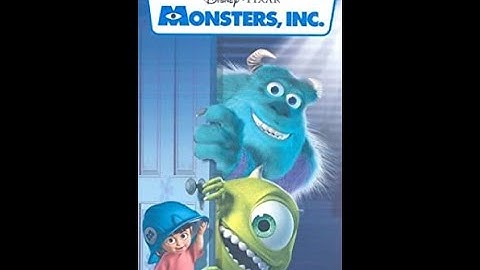 Thumbnail of Opening to Monsters, Inc. UK VHS (2002)