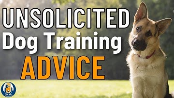 Unsolicited Dog Training Advice: How To Protect Your Confidence And Your Dog #163 #podcast