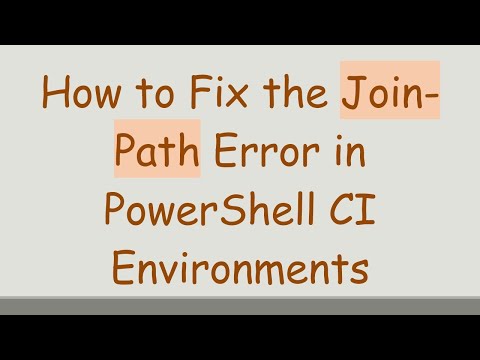 How to Fix