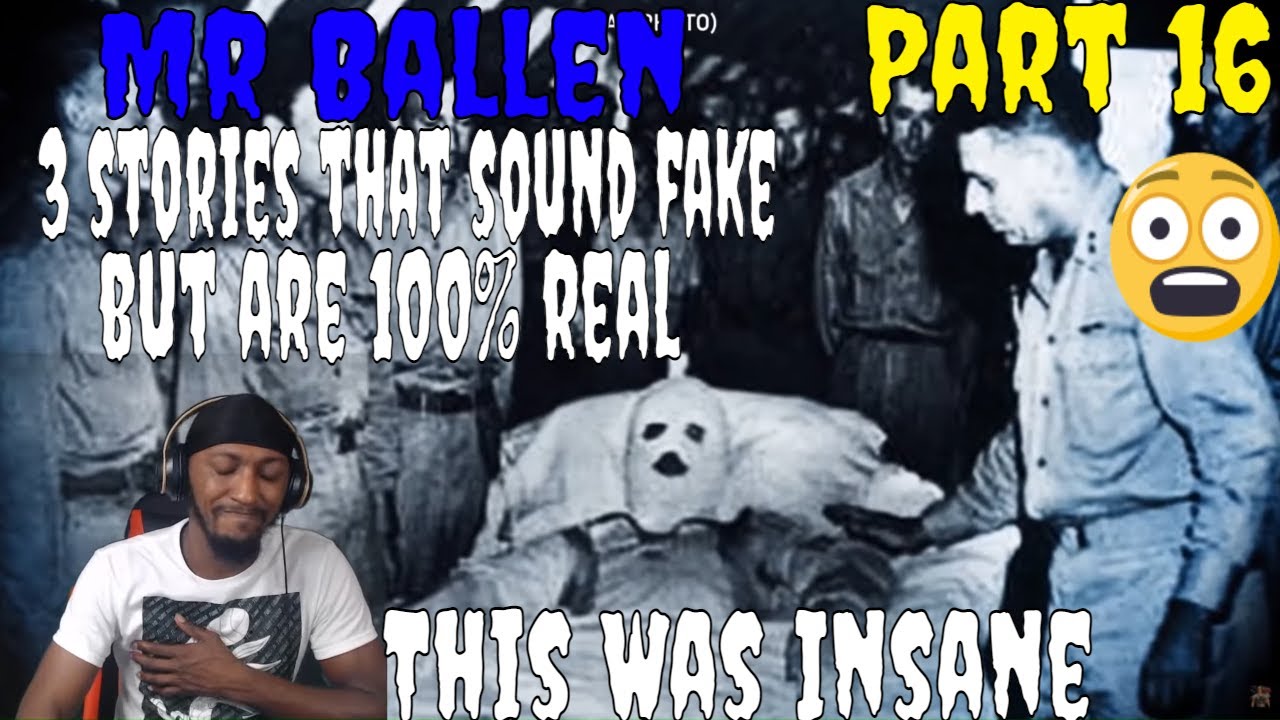Mr Ballen - Top 3 stories that sound fake but are 100% real | Part 16 (REACTION)