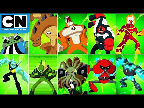 Every Ben Alien Transformation | Ben 10 | Cartoon Network