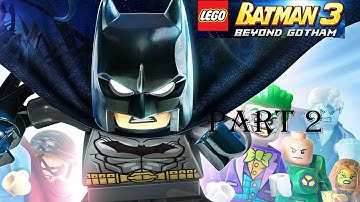 Lego Batman 3 Beyond Gotham Gameplay Walkthrough part 2(Killer Croc BOSS FIGHT!)